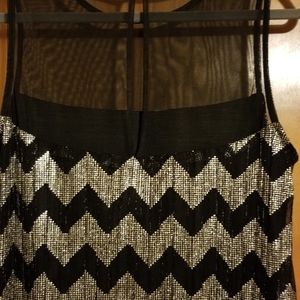 Black and gold, size 10 oh so pretty dress.